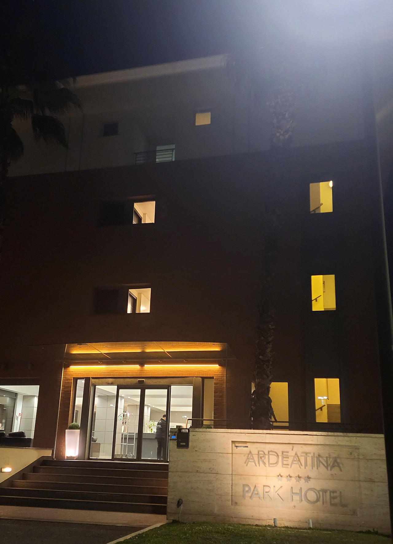 Ardeatina Park Hotel 정문