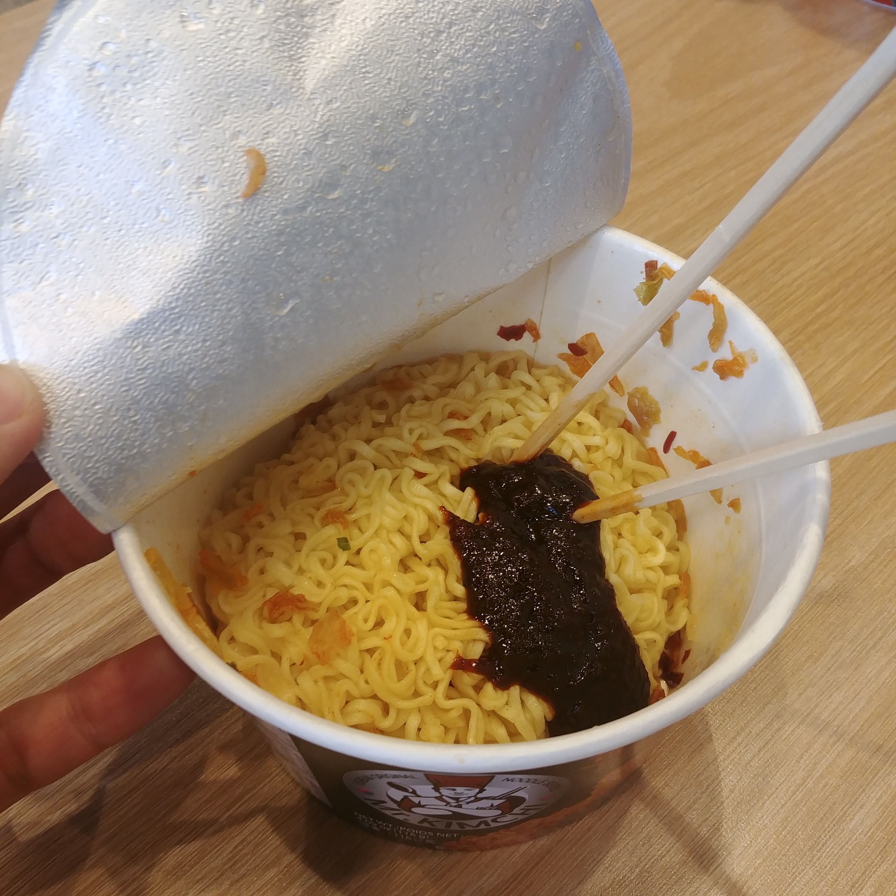 팔도 김치라면 김치비빔면