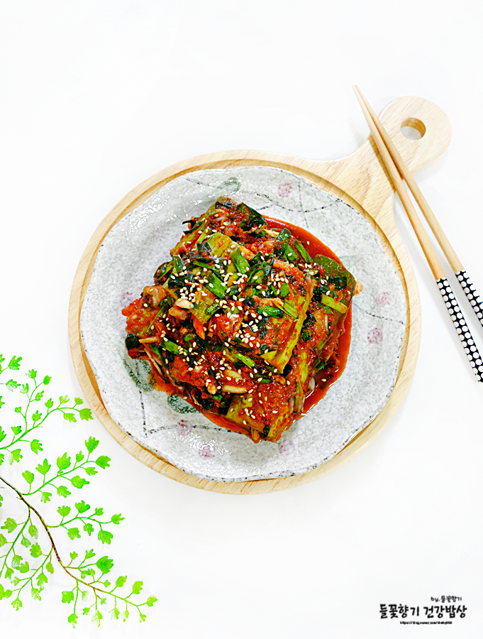 오이 김치 담그는 법 아삭아삭한 부추 오이 김치 담그는 법 36