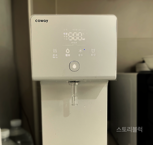  코웨이 정수기 (아이콘2) 버튼음 끄기 (무음모드) 켜기 방법 / 간단 사용기
