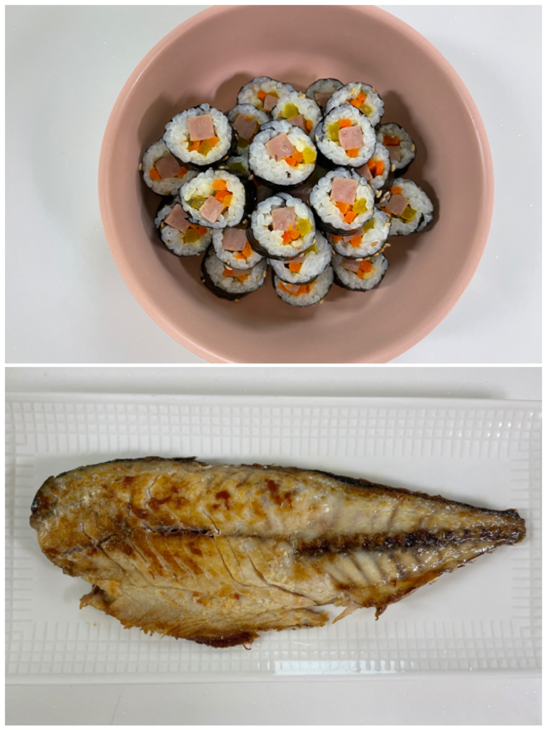  꼬마김밥 : 고등어구이 : 아이들 반찬