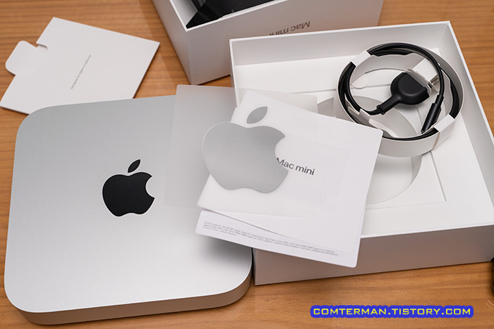 맥미니 M2 내용물