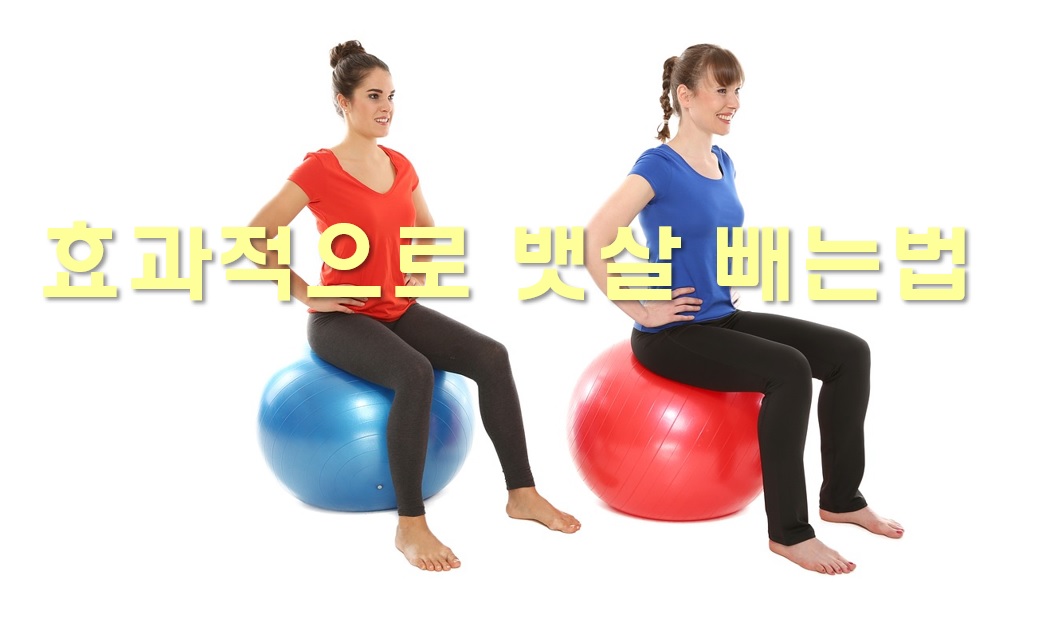  효과적으로 뱃살 빼는법과 뱃살 운동기구 종류