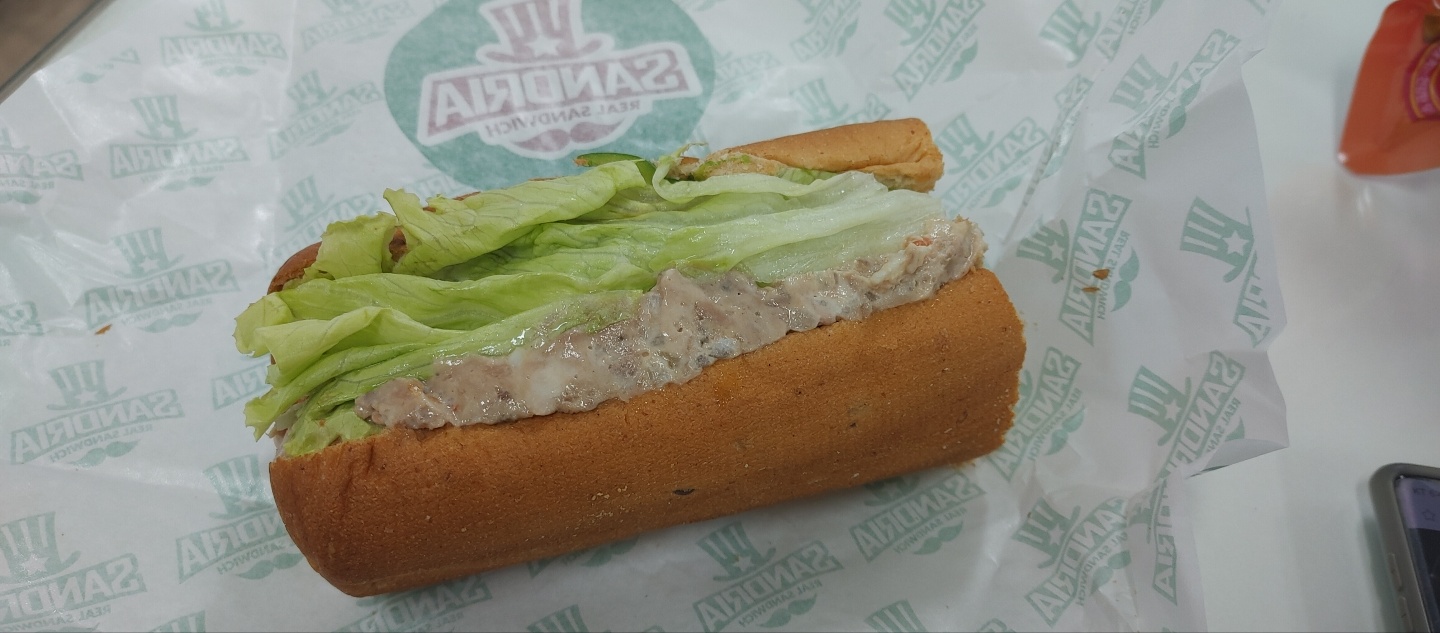  [샌드리아] 참치 샌드리아는 맛있을까요?