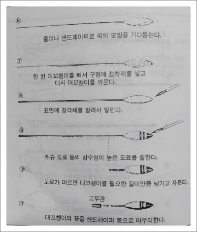  스스로 만드는 낚시 소도구