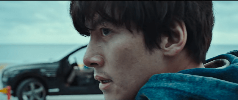 영화 발신제한, 범인 진우(지창욱)과 이성규(조우진)이 만나면 장면(출처: 넷플릭스)