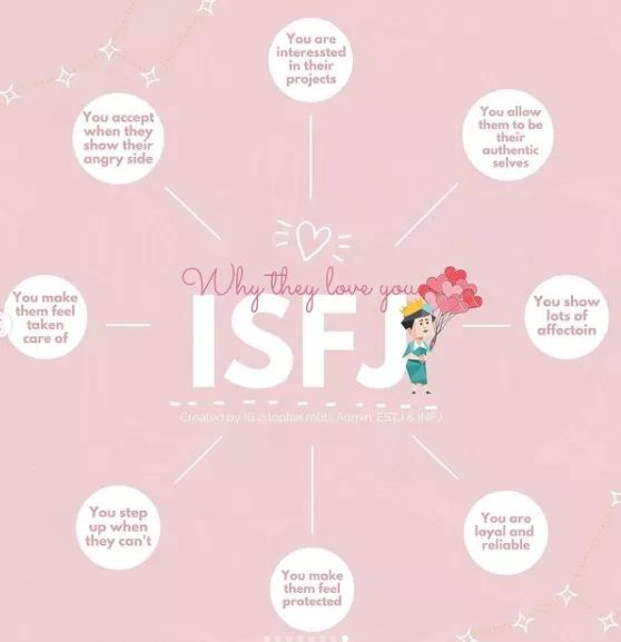  당신이 ISFJ(임금님뒤권력형) 유형에게 사랑받는 이유