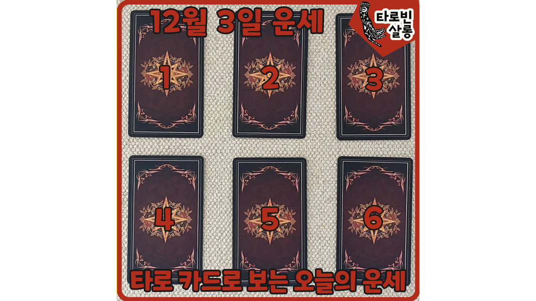  [12월 3일 운세] 타로 카드로 보는 365일 운세