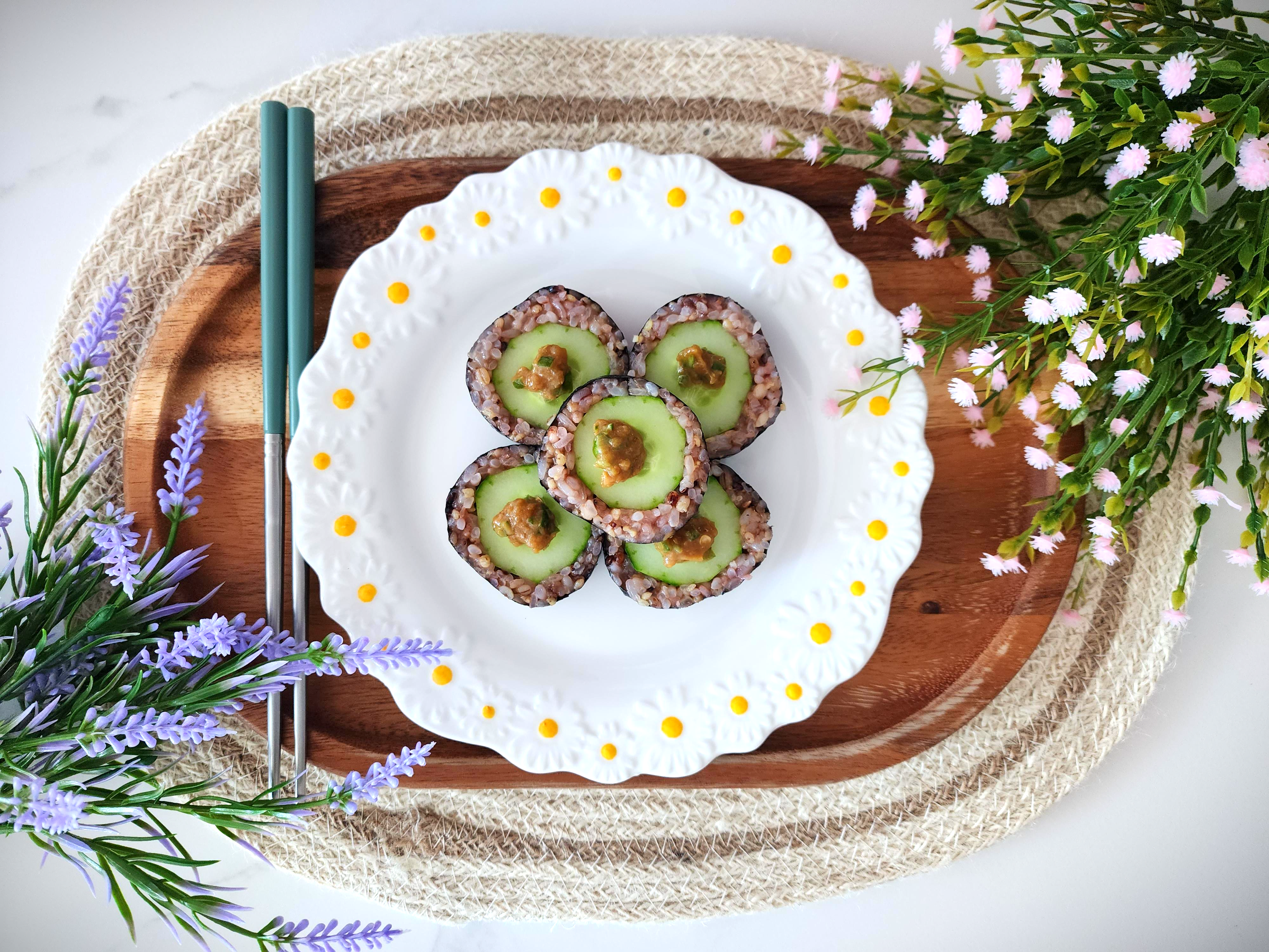  최화정 오이김밥 레시피 다이어트 통오이김밥 단촛물 만들기