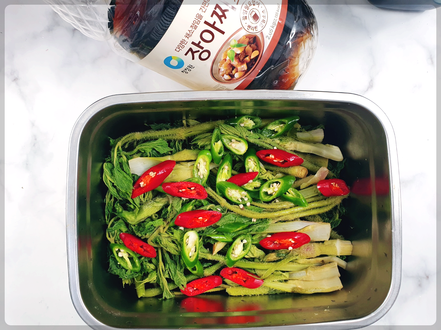 두릅 장아찌 황금레시피 두릅 장아찌 담는법