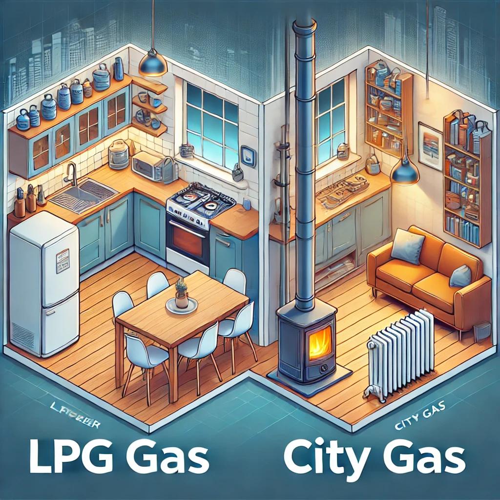 lpg,도시가스 비교