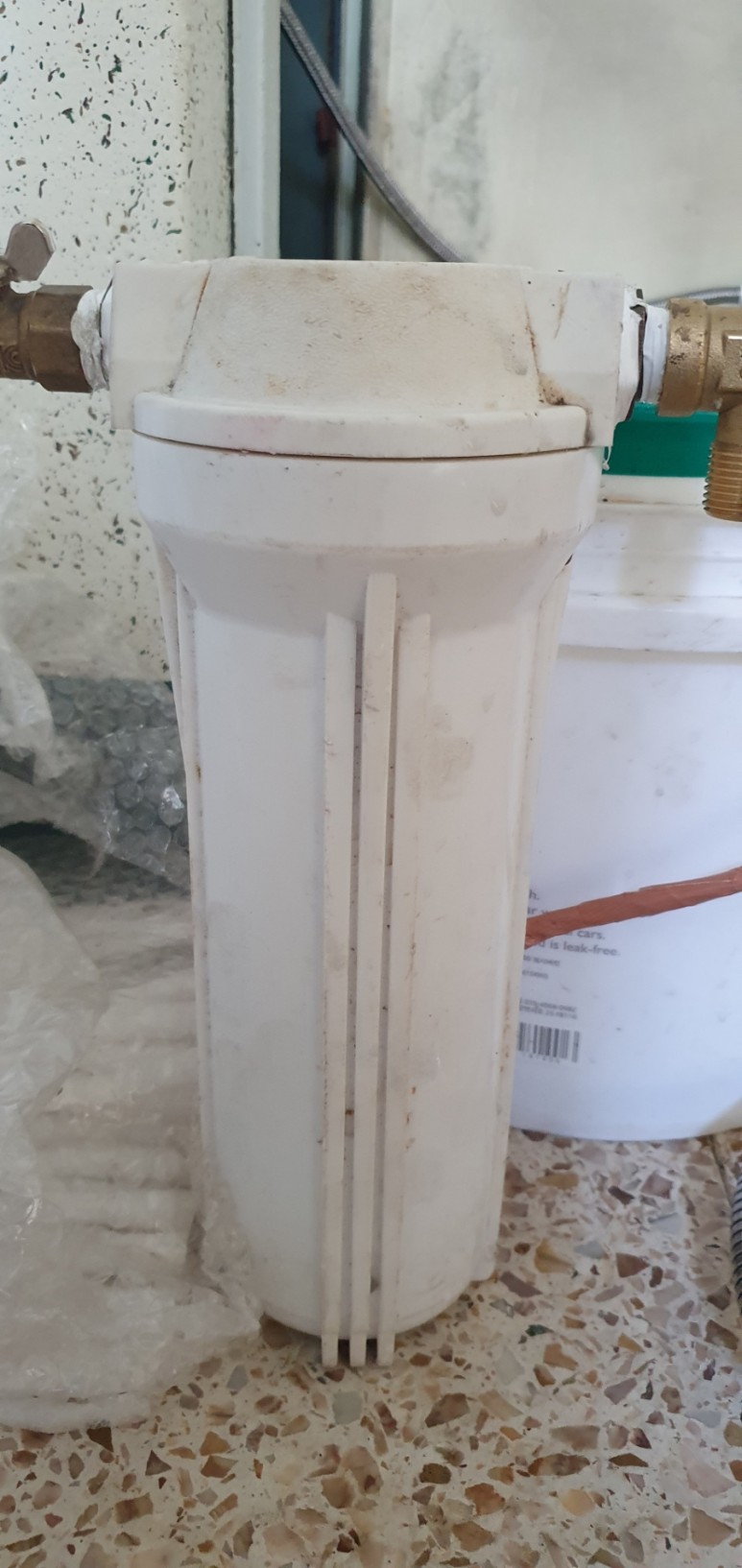 상수도 제거 계량기필터 설치 8