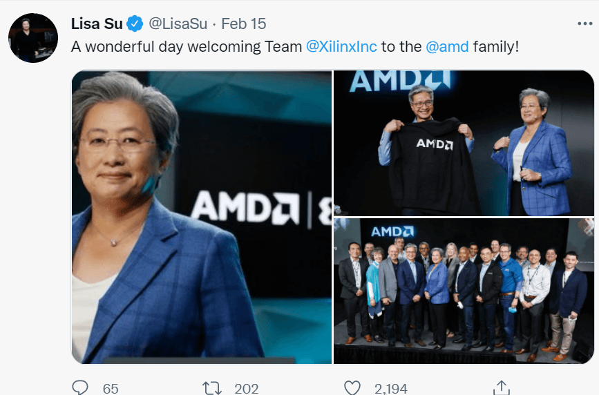AMD의 최고경영자 리사 수