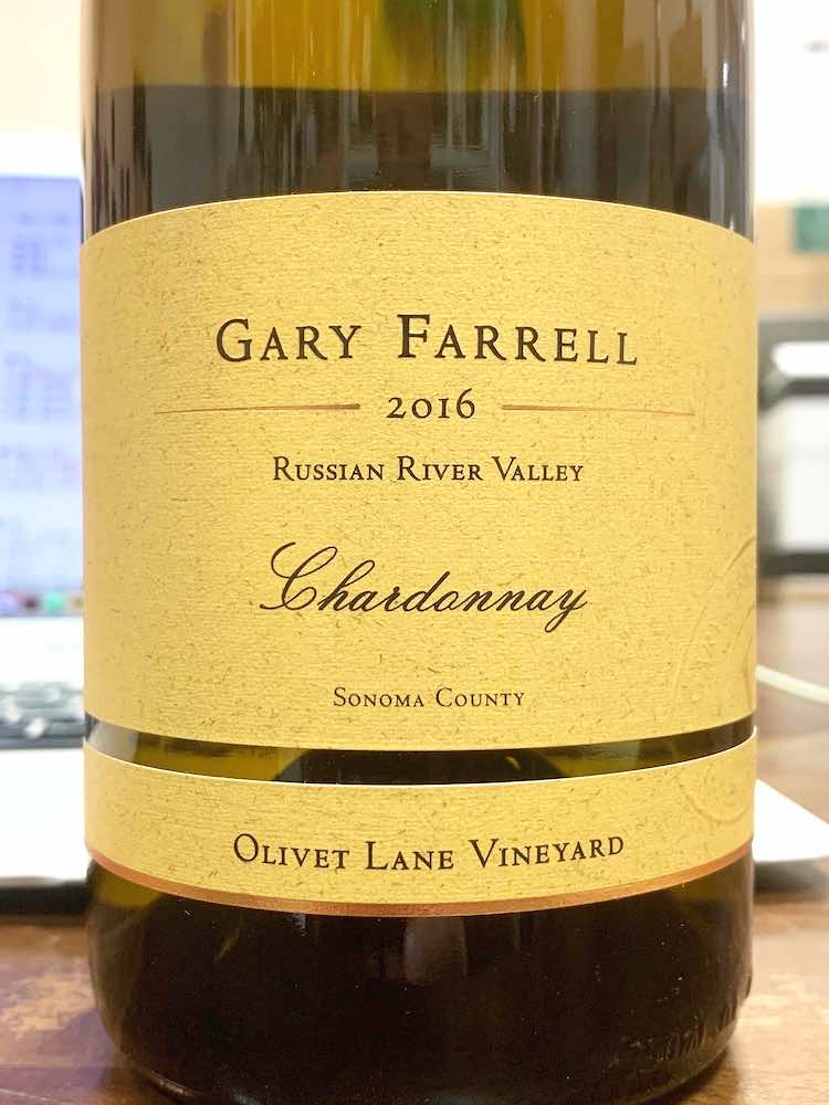 Gary Farrell Olivet Lane Vineyard Chardonnay 2016