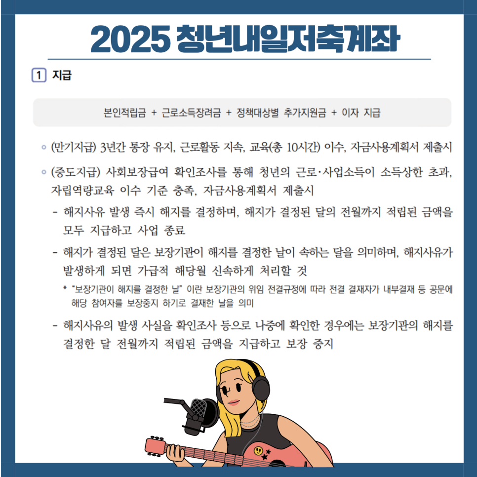 2025 청년내일저축계좌 정보