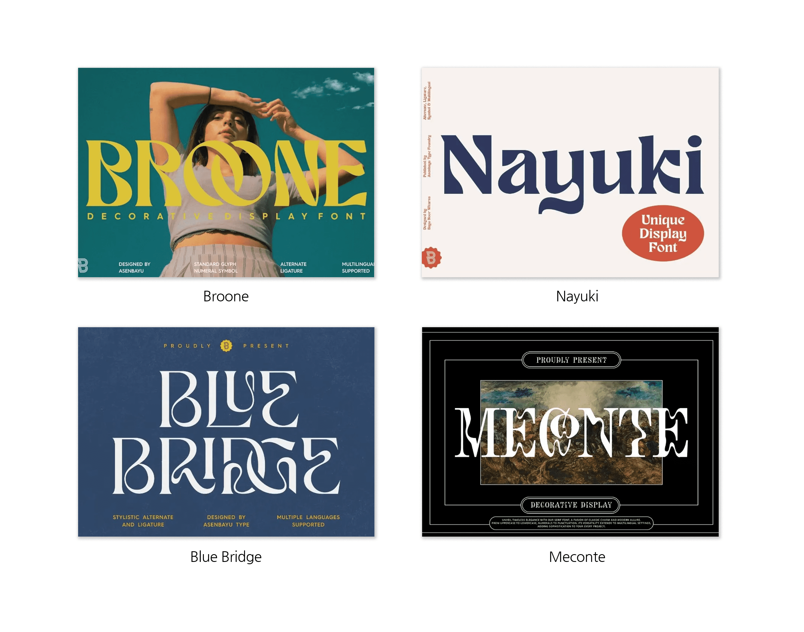 2024-font-trend-Fluid-fonts-broone-font-and-nayaki-font-and-blue-bridge-font-meconte-font