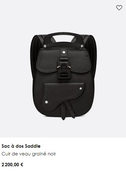  남자 디올 백팩 소개 입니다.