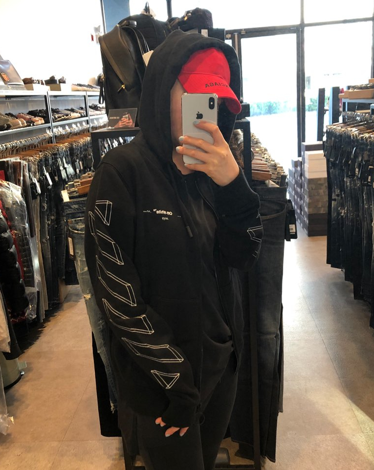 애로우 시그니처 후드 집업, 후드 점퍼 추천 [OFF WHITE] 오프화이트 3D 5