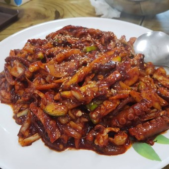 산낙불곱새 전골