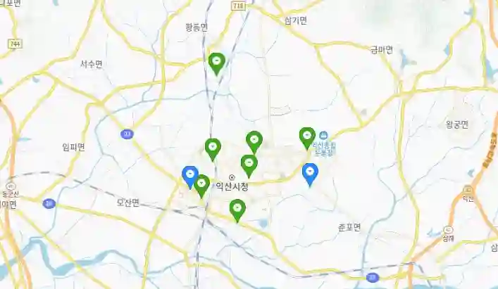 익산시 현대자동차 서비스센터 정비공장 사업소 리스트
