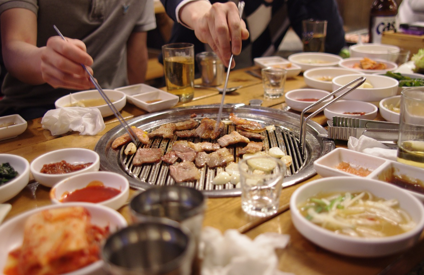 회식 사진