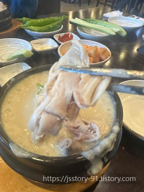 송도신도시 삼계탕맛집