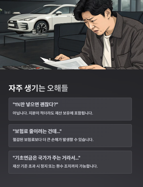 자주 생기는 오해들