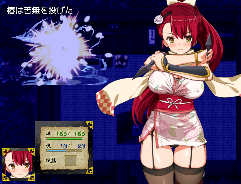  Gal Game / ギャルゲー - 쿠노이치 츠바키 (くノ一椿)