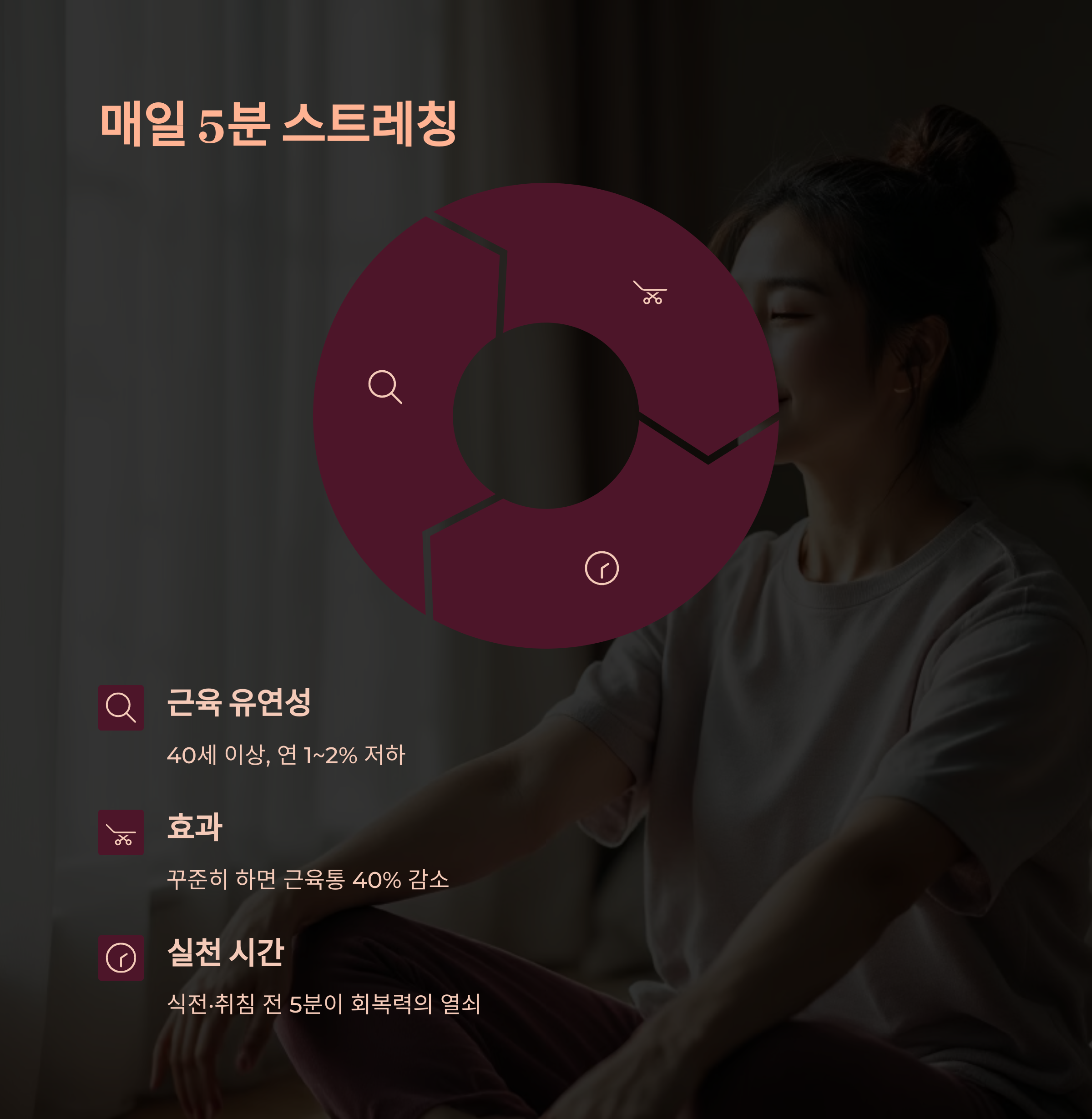 40대 이후 체력 회복, 이렇게만 하면 확실합니다