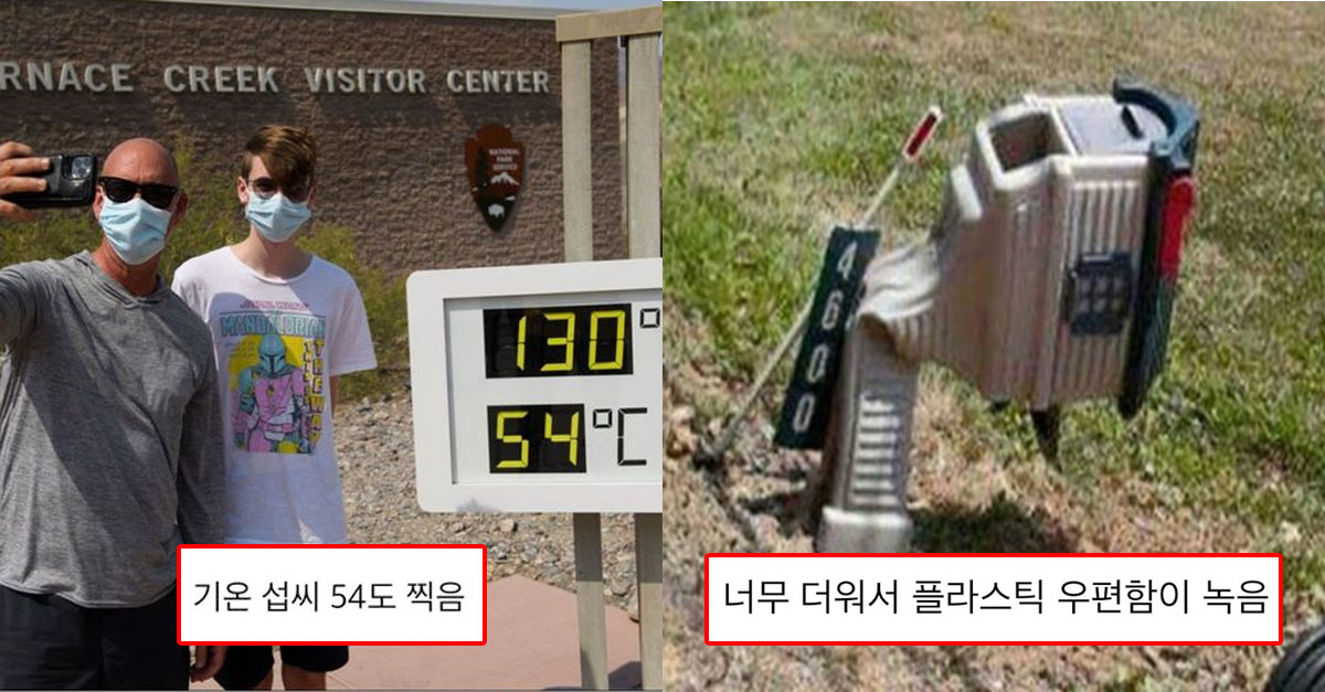  섭씨 54도라는 케나다 폭염 근황ㄷㄷ