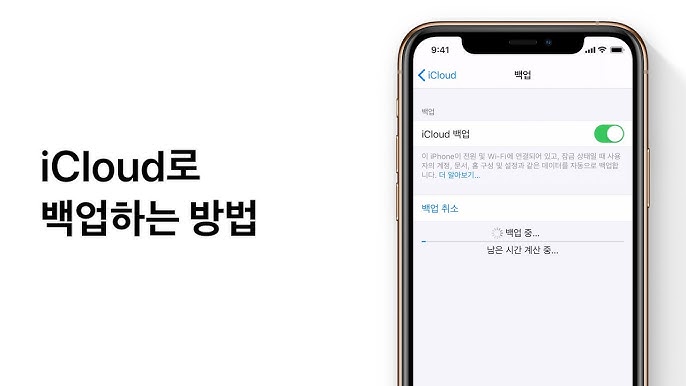 아이폰 사진과 데이터를 안전하게 백업