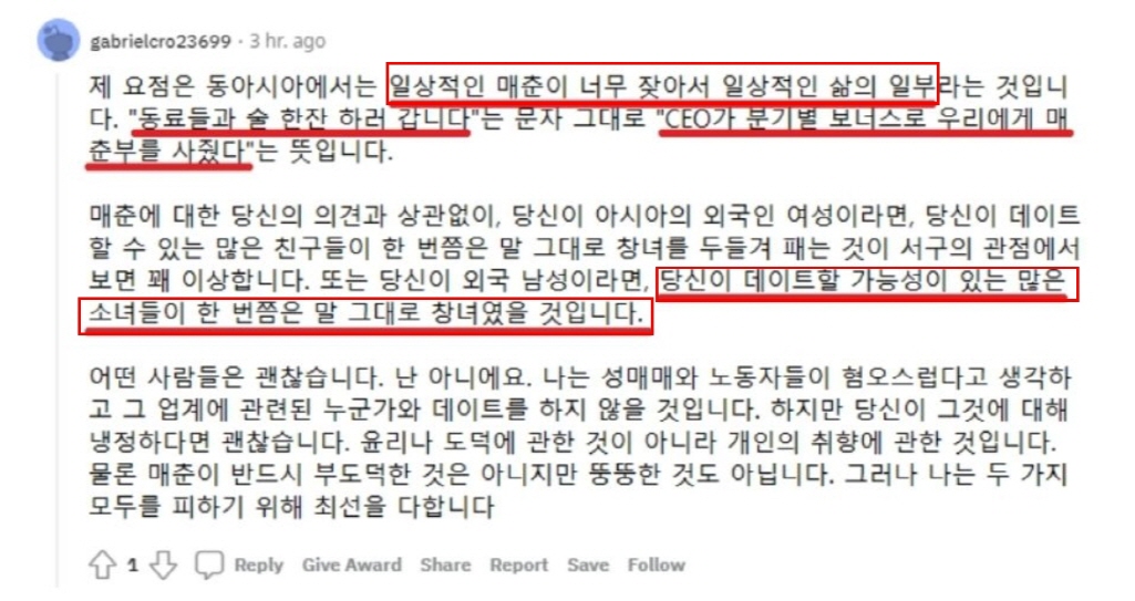 가브리엘 망언