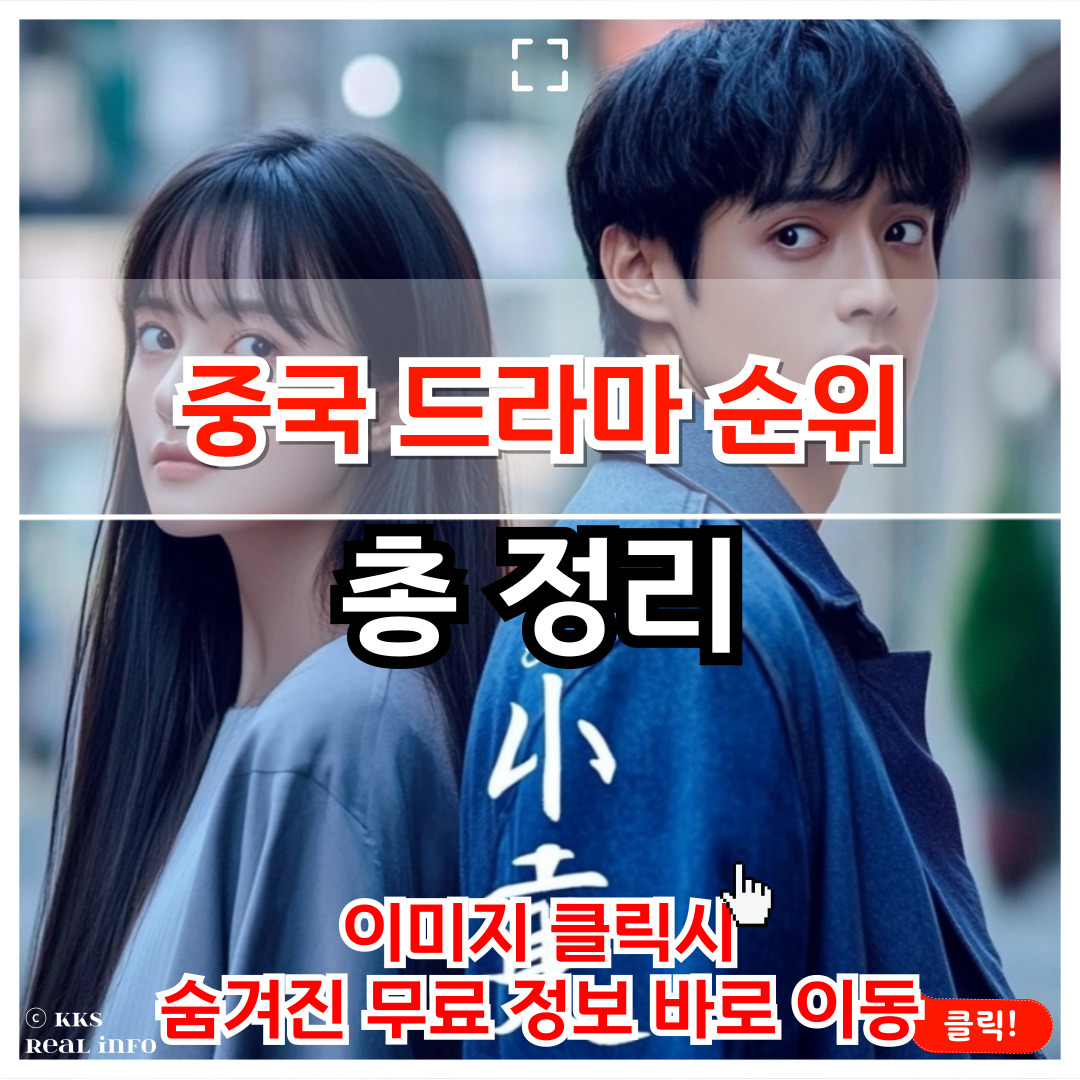 2025년 최신 중국 드라마 순위