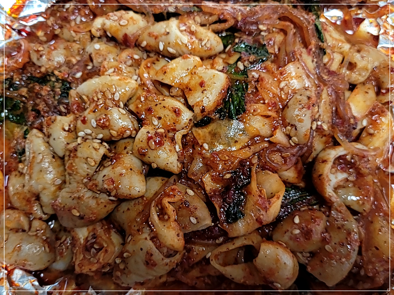  시흥 장현동 [정든곱창] 월요장터, 야채곱창볶음, 야채순대볶음, 야채곱창순대, 곱창볶음 맛집 (내돈내산)