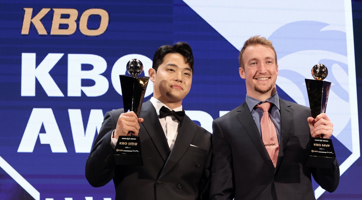  [뉴스 소개] 2023 KBO MVP-페디, 신인왕-문동주 수상