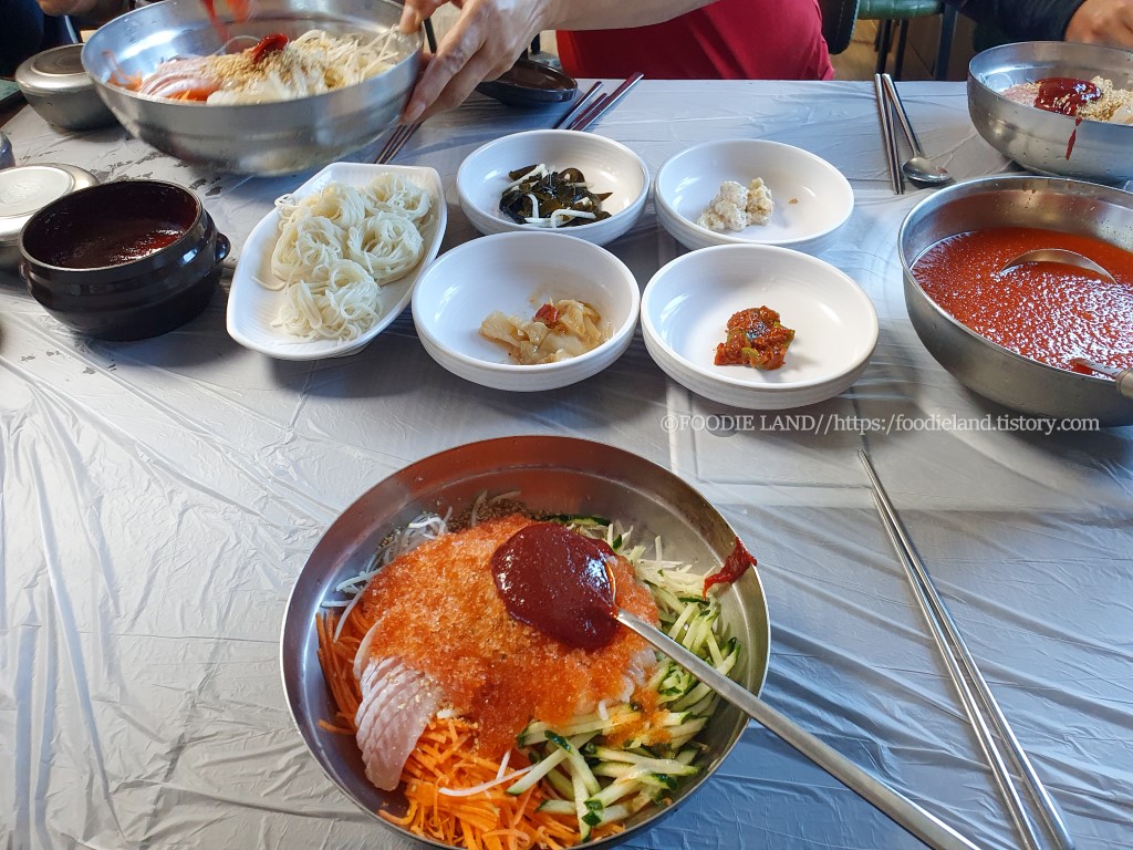 울릉도 사동 물회 맛집