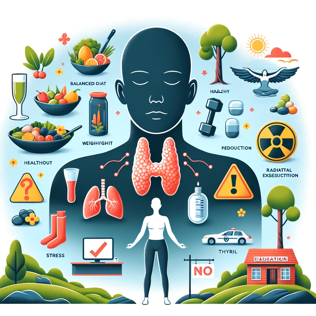 갑상선암의 증상, 진단 및 치료 방법: 예방과 건강한 식단으로 갑상선 건강 유지하기 - 5. 갑상선암 예방법