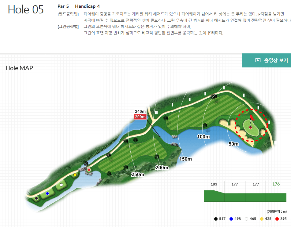 블루원 디아너스 컨트리클럽 레이크코스 5