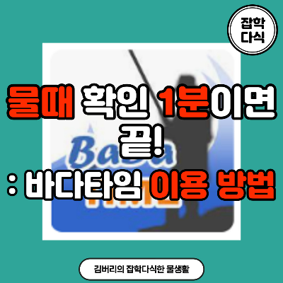 물때표 보는 법