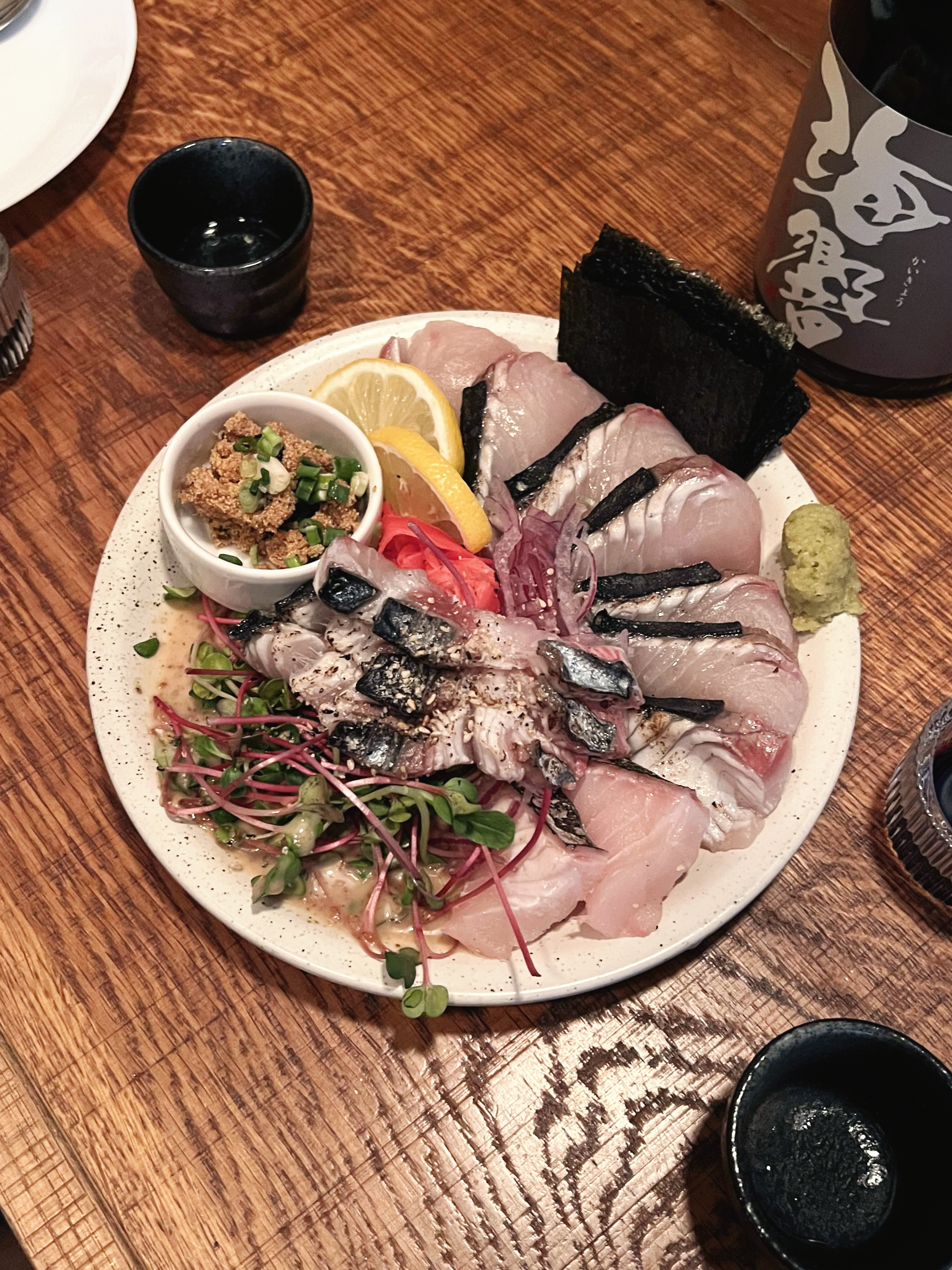 서울 삼치회 비스트로 아란 용산 맛집 와인바