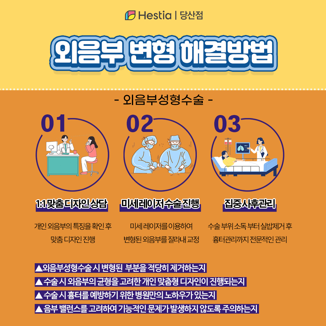 외음부 변형 해결법은?