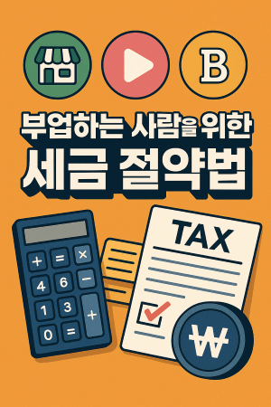 부업하는 사람이라면 꼭 알아야 할 세금 절약법 7가지