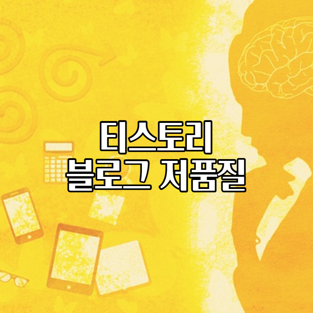  티스토리 블로그가 갑자기 저품질에 걸렸다 (카카오고객센터 문의)