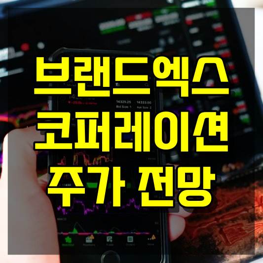 브랜드엑스코퍼레이션 주가 전망