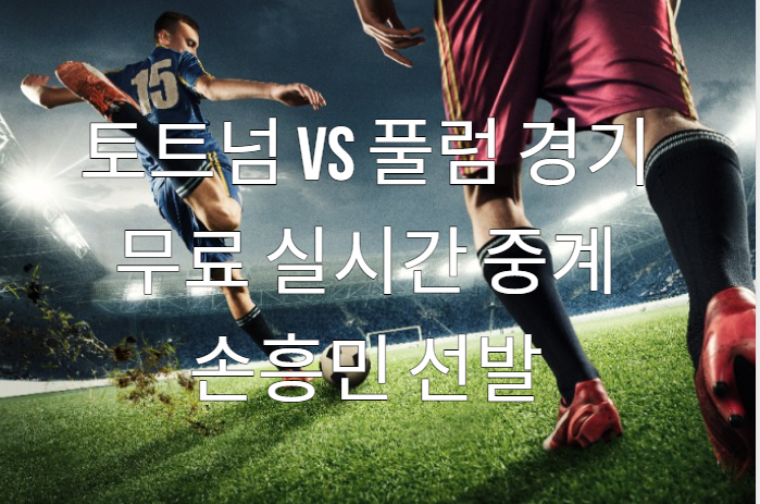  프리미어리그 풀럼 FC VS 토트넘 훗스퍼 실시간 무료 시청