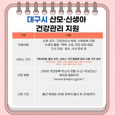 대구시 출산축하금&amp;#44; 전세이자 지원 혜택