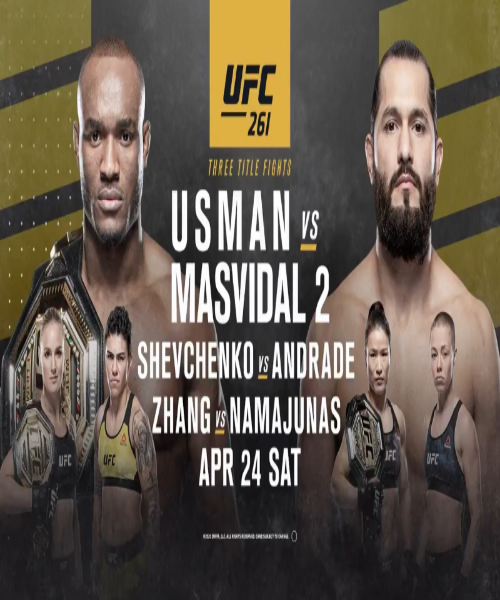  UFC 261 우스만 vs 마스비달 2차전 프리뷰