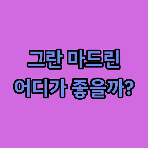 호텔 그란 마드린 vs 호텔 톨로사 