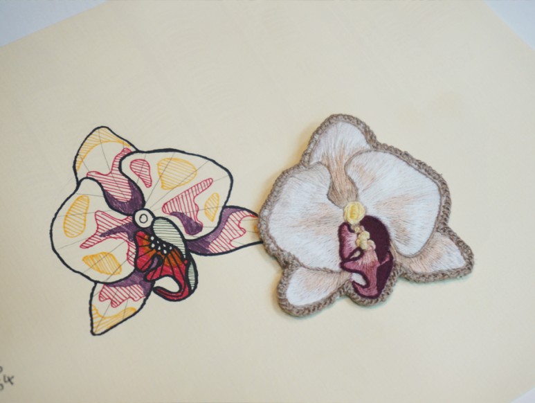 집에서 공부해요 프랑스자수실 받아서 9