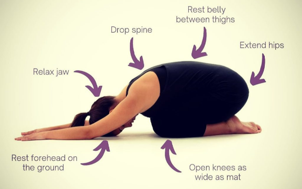 허리가 아픈 이유 - 아기자세